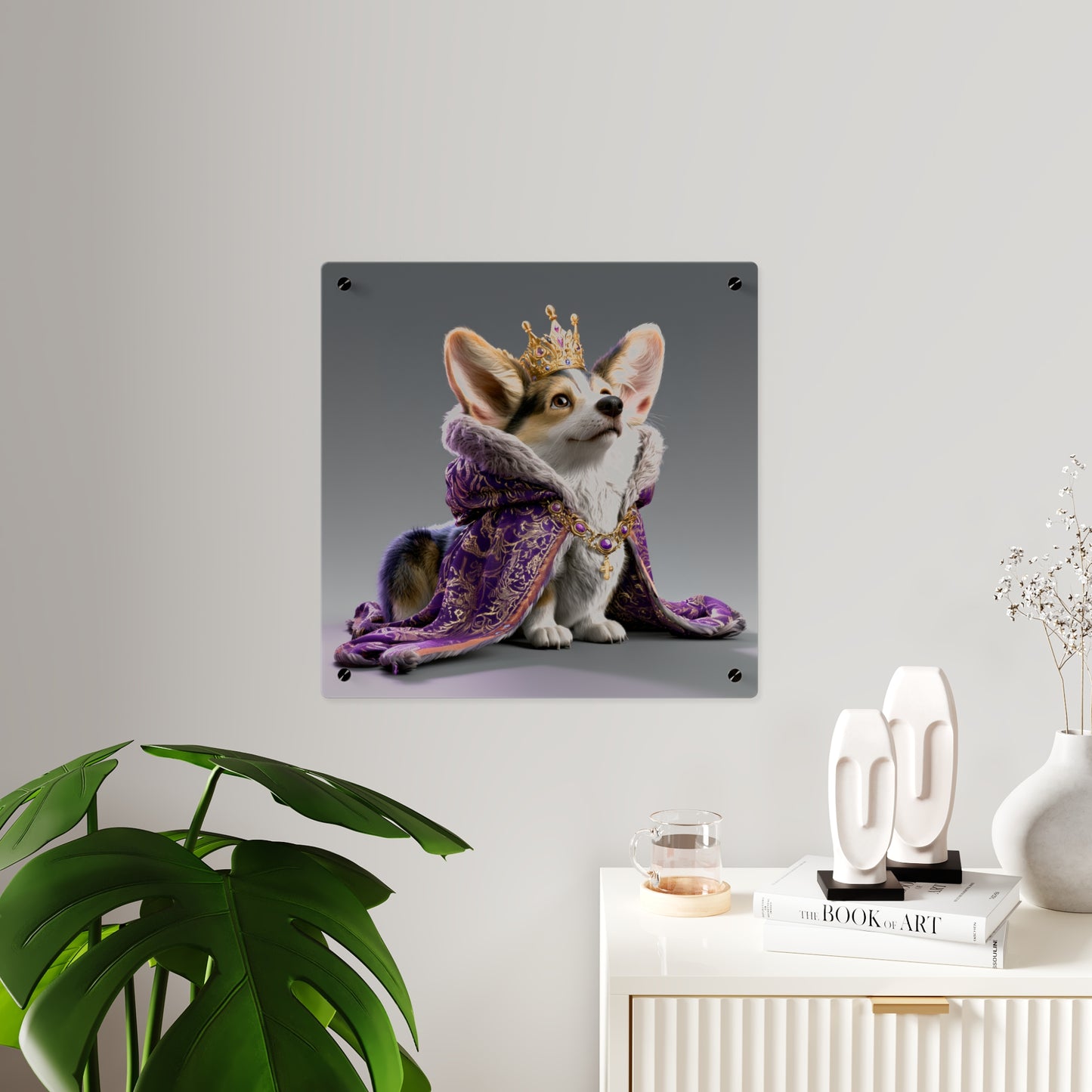 King Pup on Acrylic