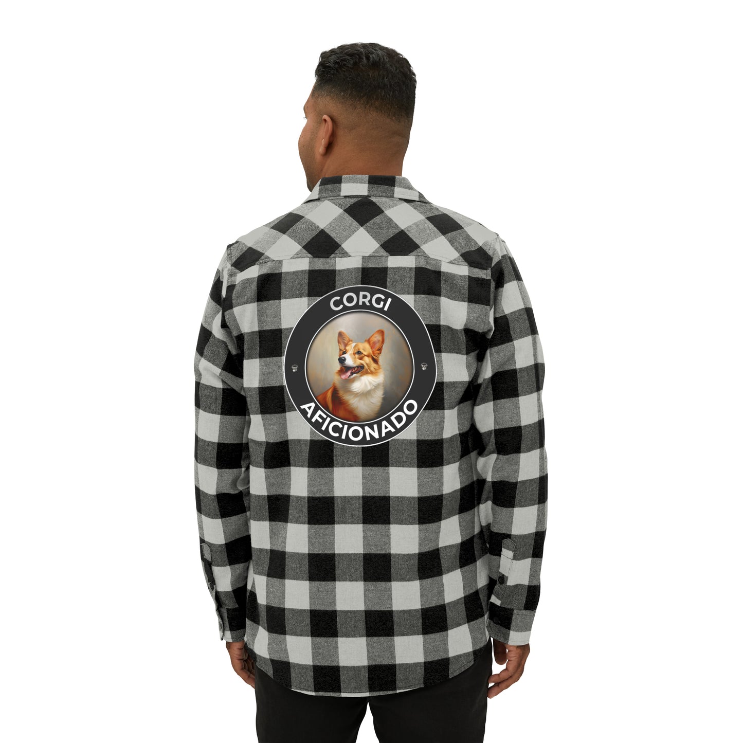 Corgi Aficionado - Flannel Shirt
