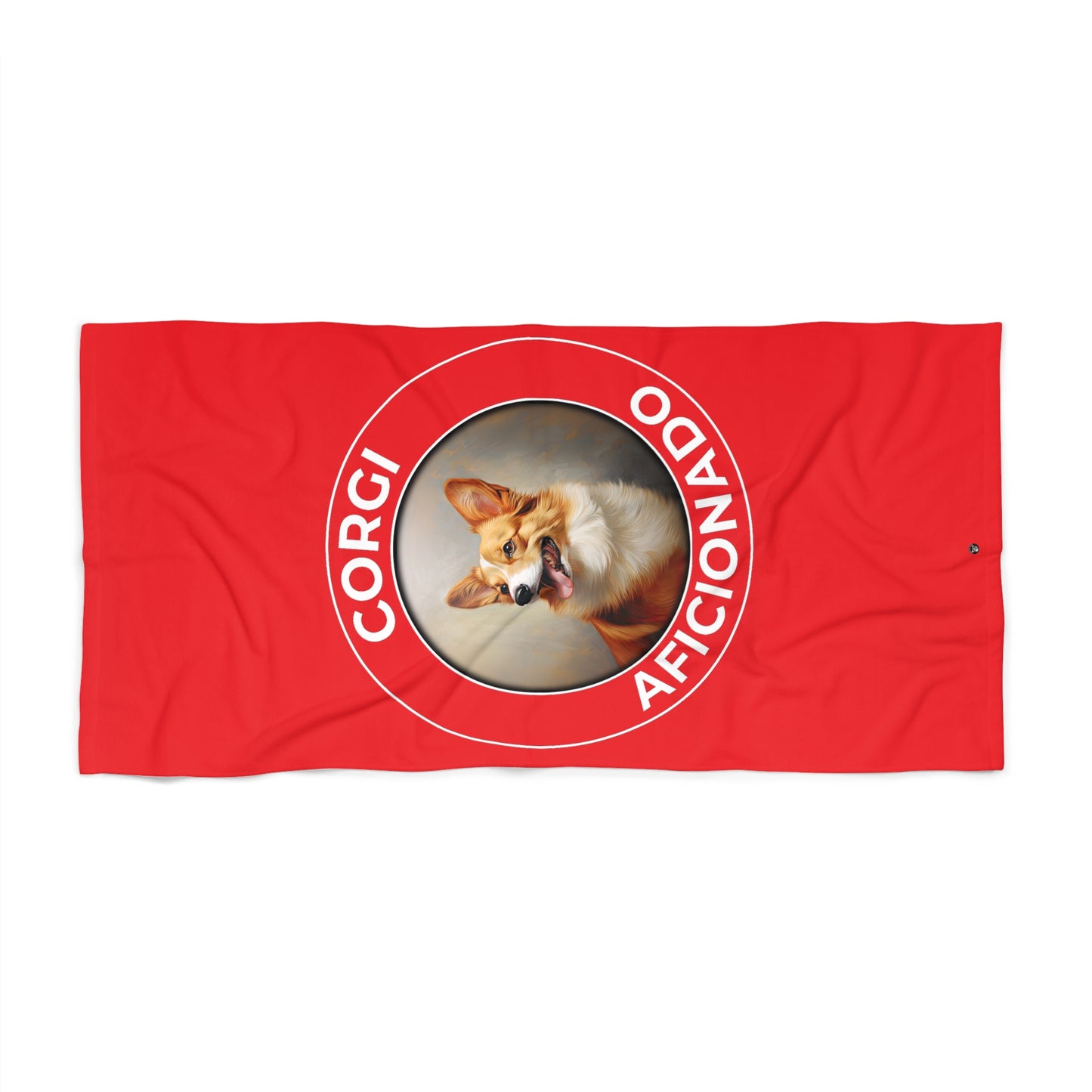 Corgi Aficionado - Beach Towel
