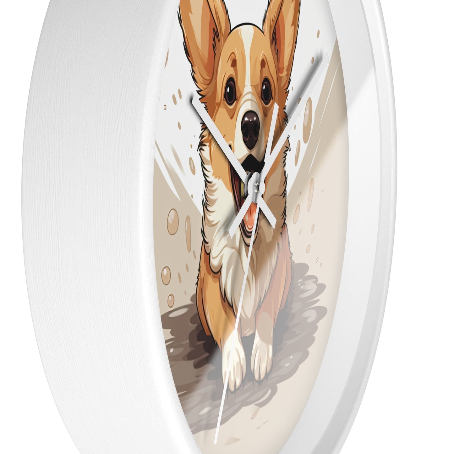 Corgi Cuteness - Wall Clock