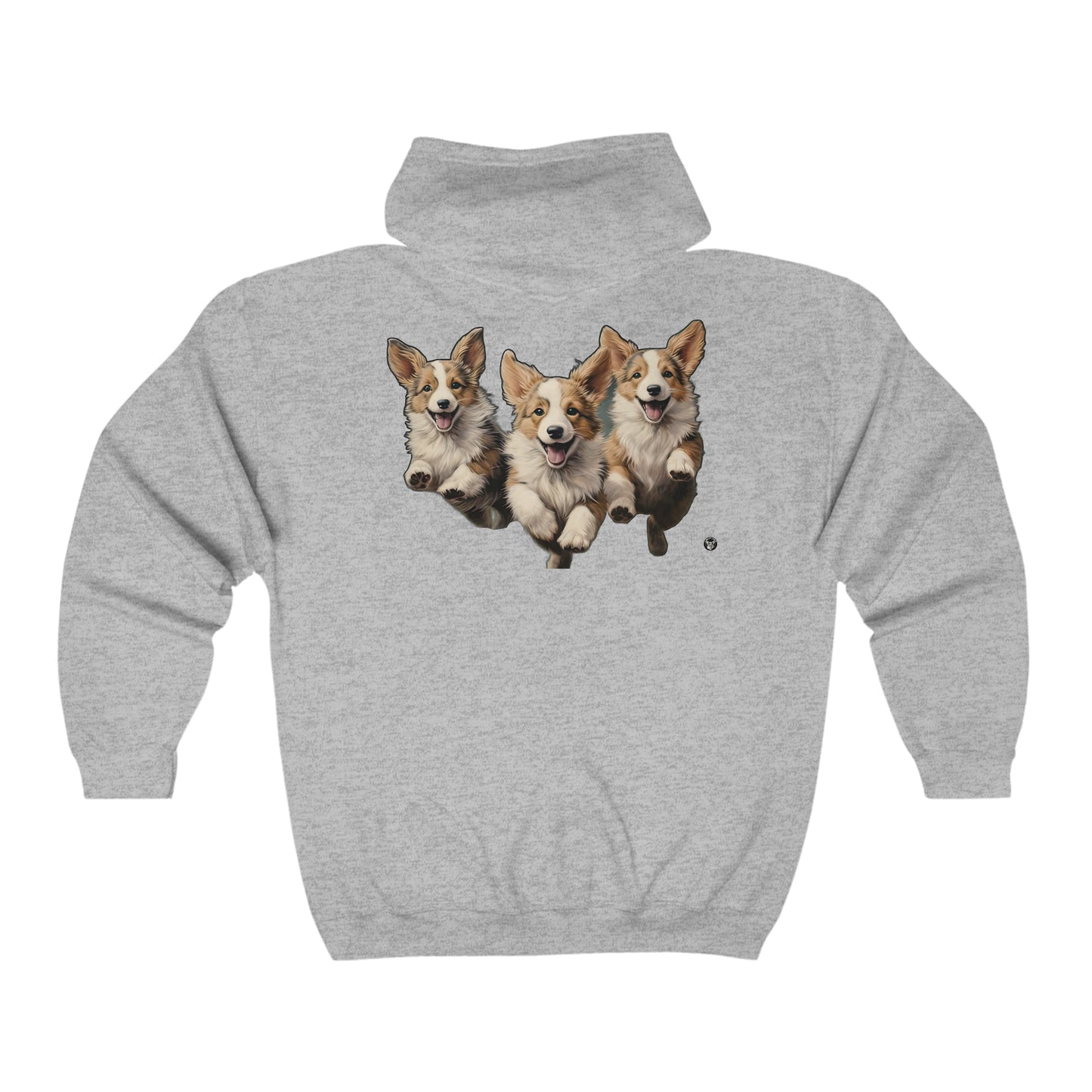 Corgi Enthusiasm - Zip Hoodie