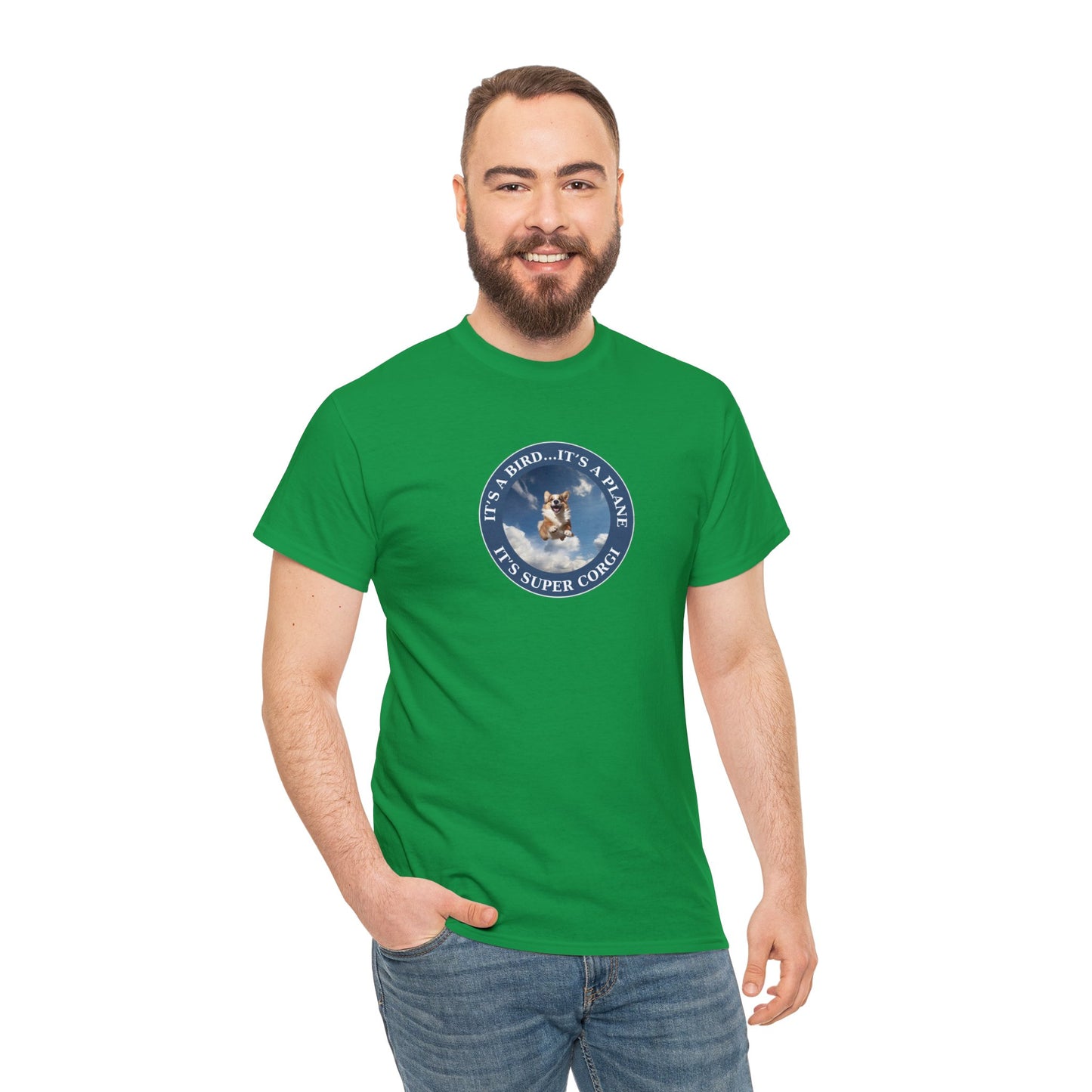 Super Corgi - Unisex Heavy Cotton Tee