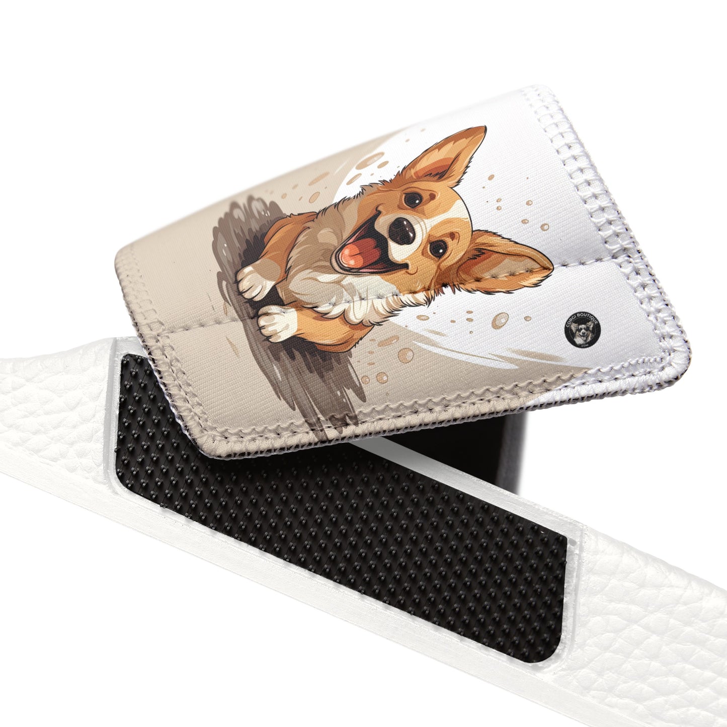 Corgi Cuteness - Men's Slide Sandals