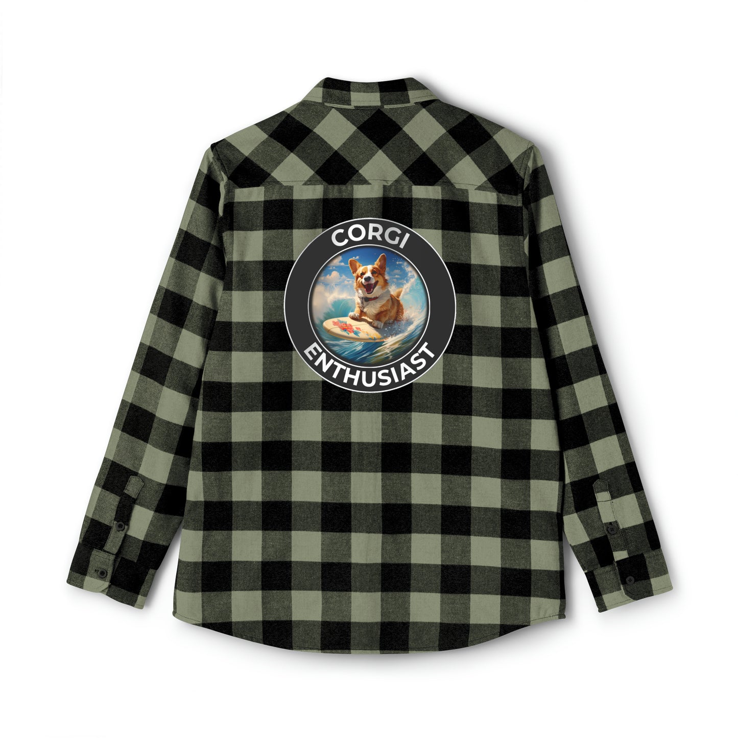 Corgi Enthusiast - Flannel Shirt