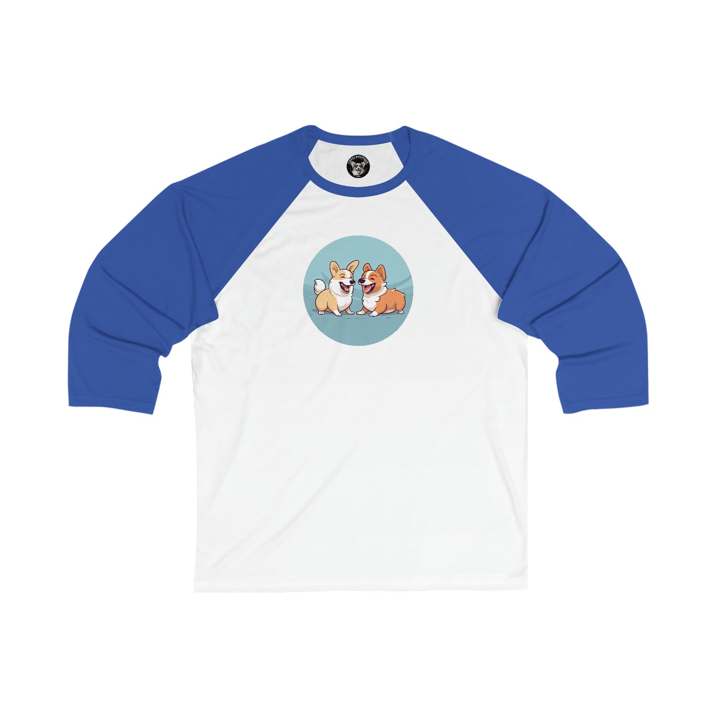 Corgi Couple - Baseball Shirt