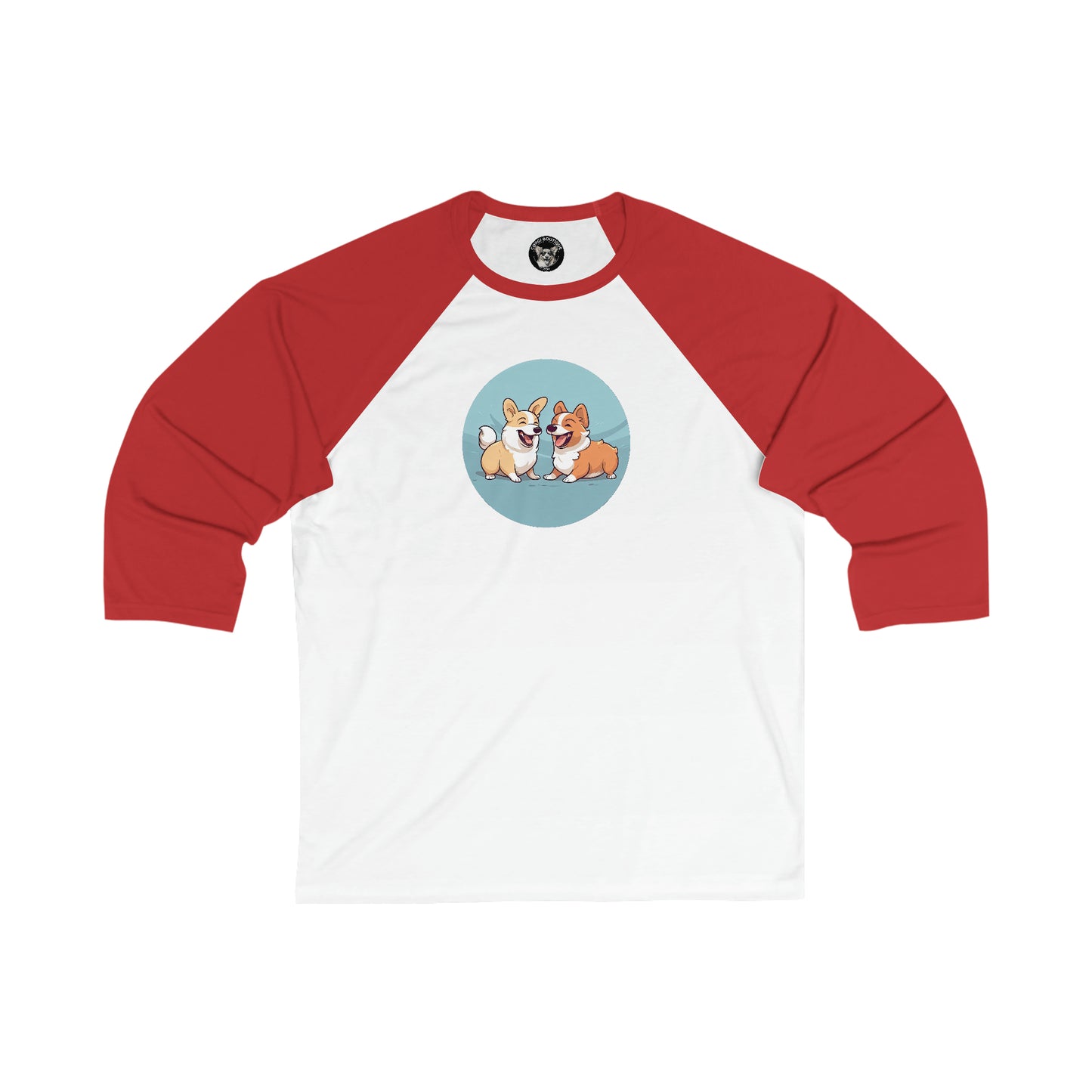 Corgi Couple - Baseball Shirt