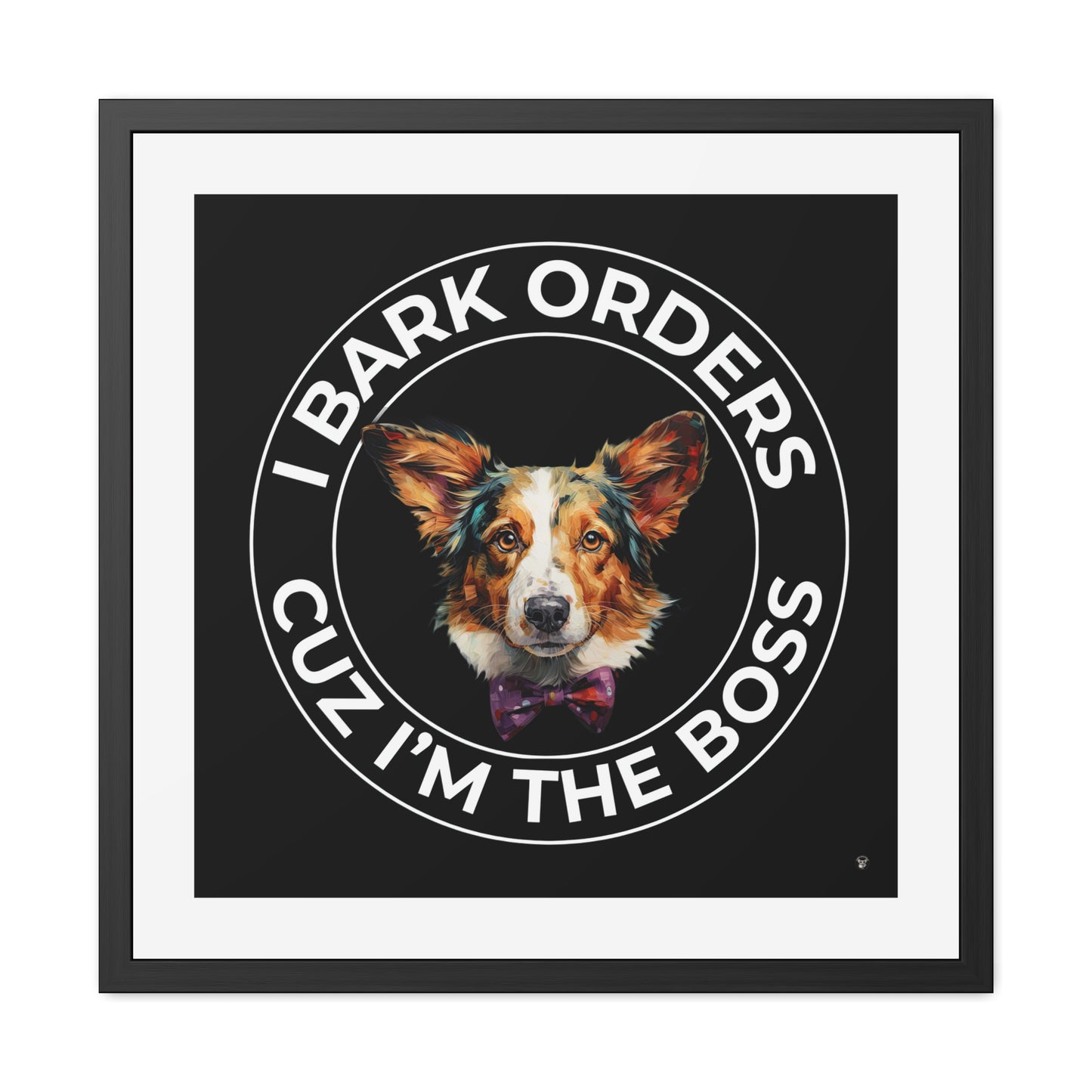 The Boss - Framed Print