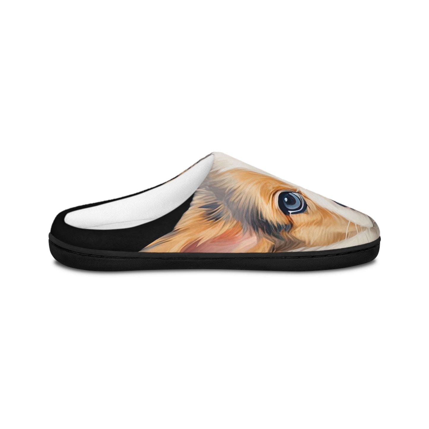 Puppy Dog Eyes Men's Slippers