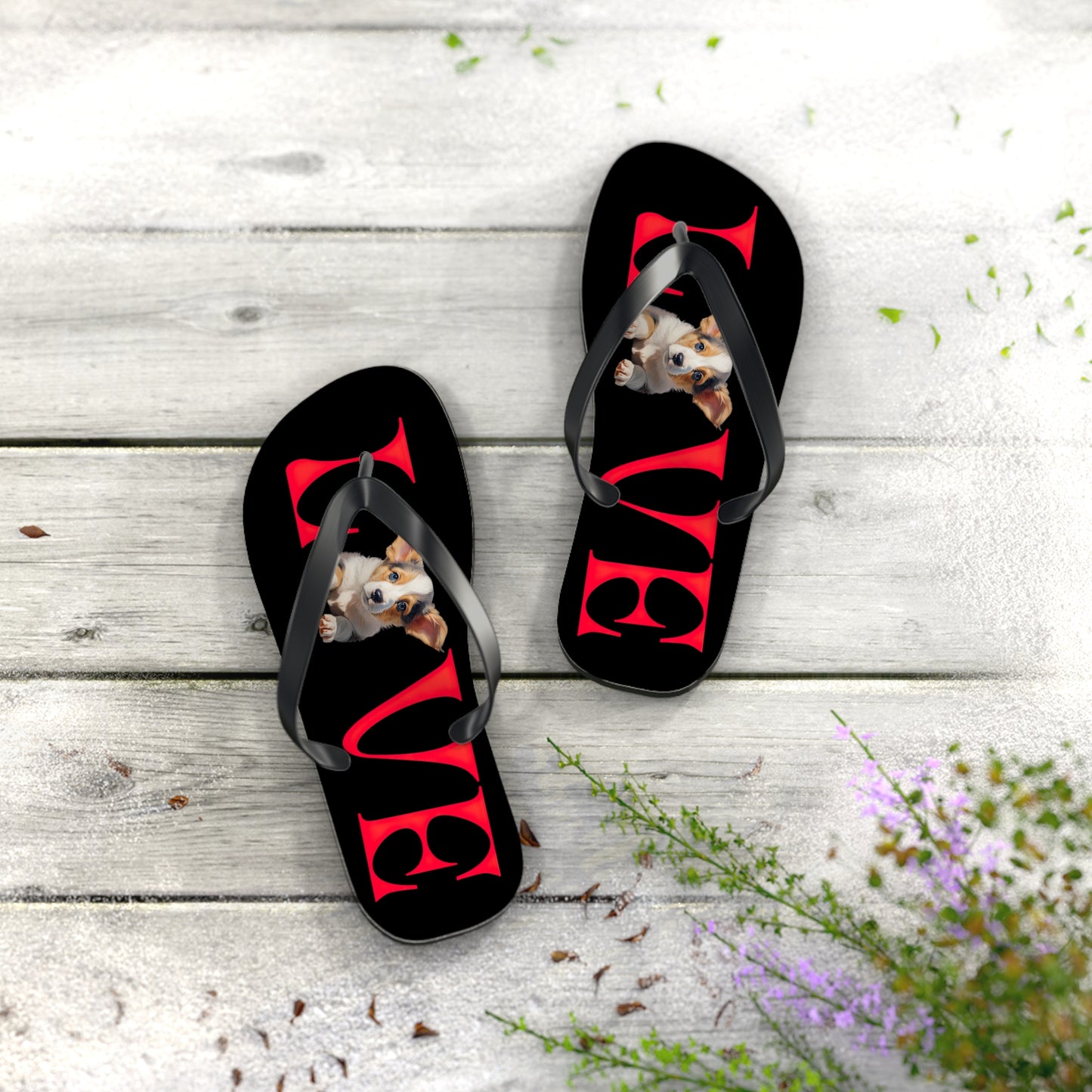 LOVE Flip-Flops