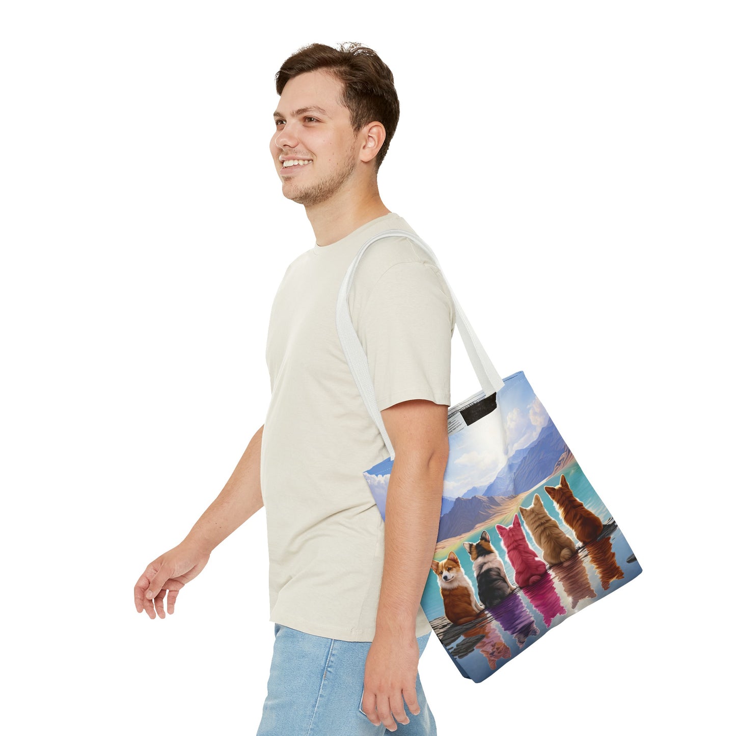 Corgi Lake - Tote Bag