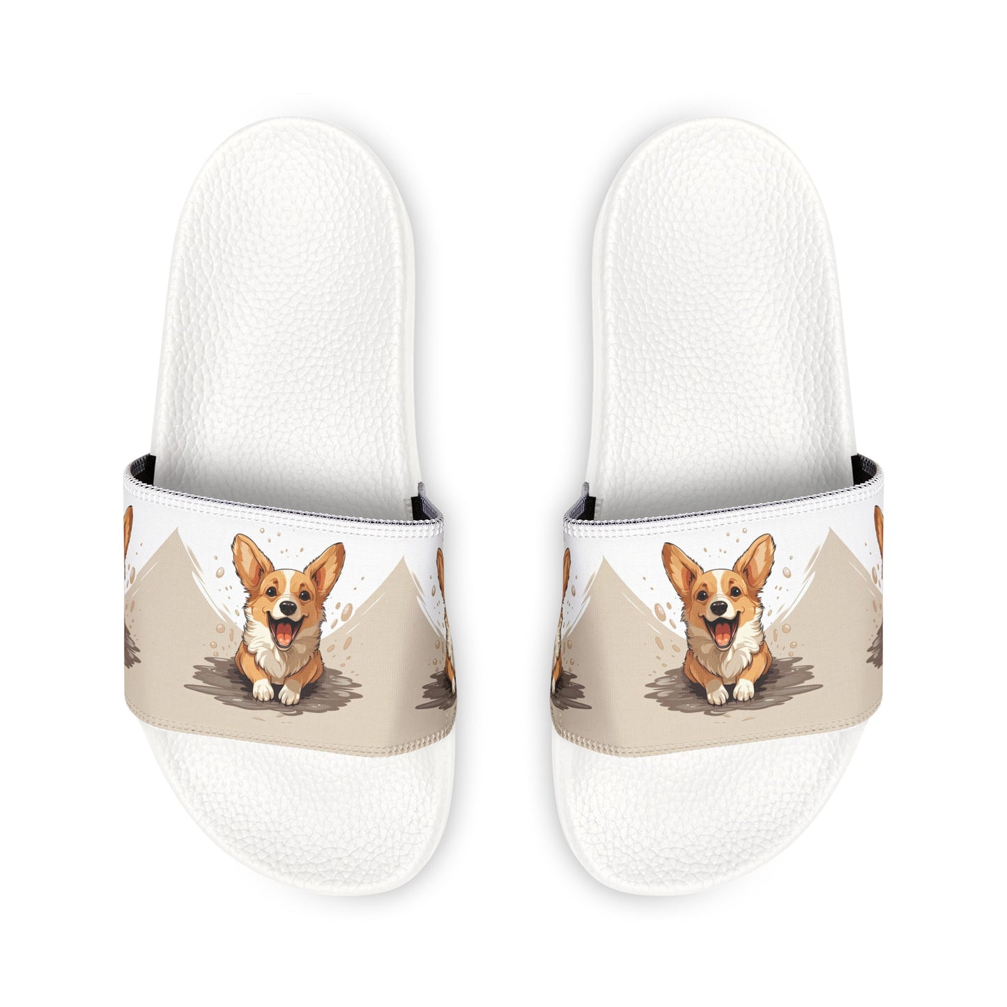 Corgi Cuteness - Women's Slide Sandals