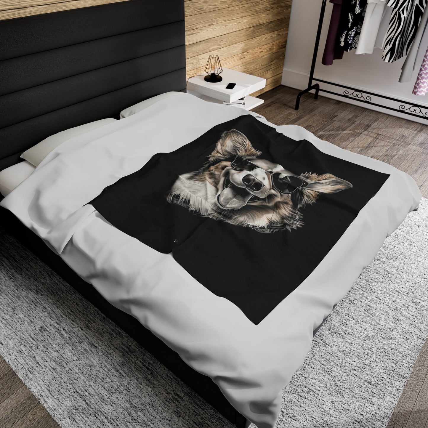 Corgi Cool - Throw Blanket