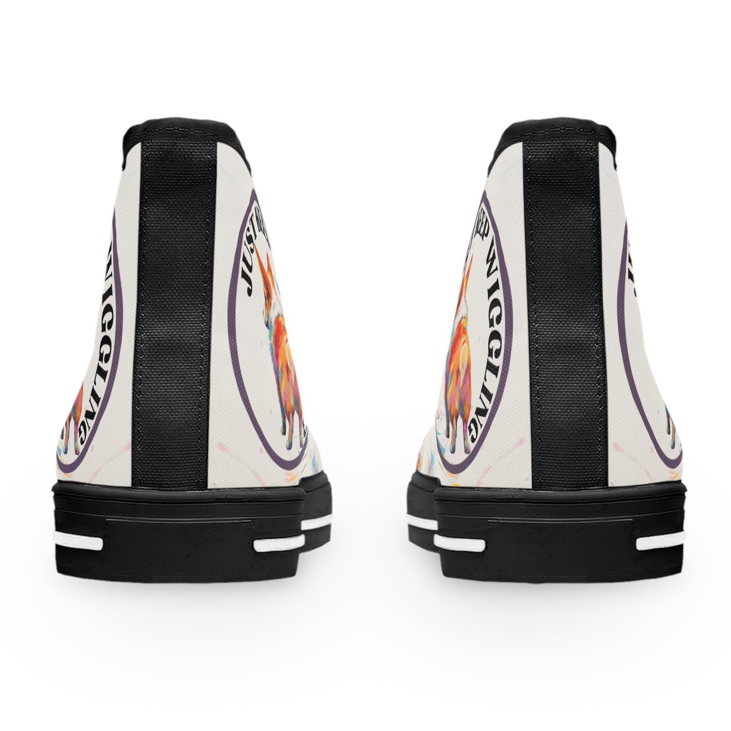 Just Keep Wiggling - Women's High Top Sneakers
