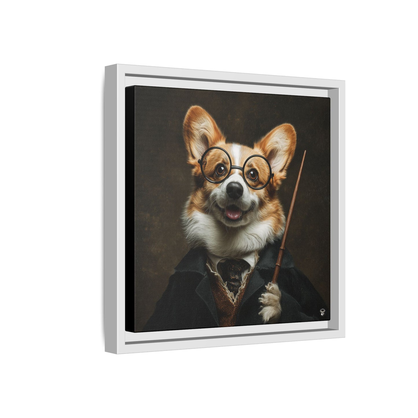 Corgi Potter on Canvas