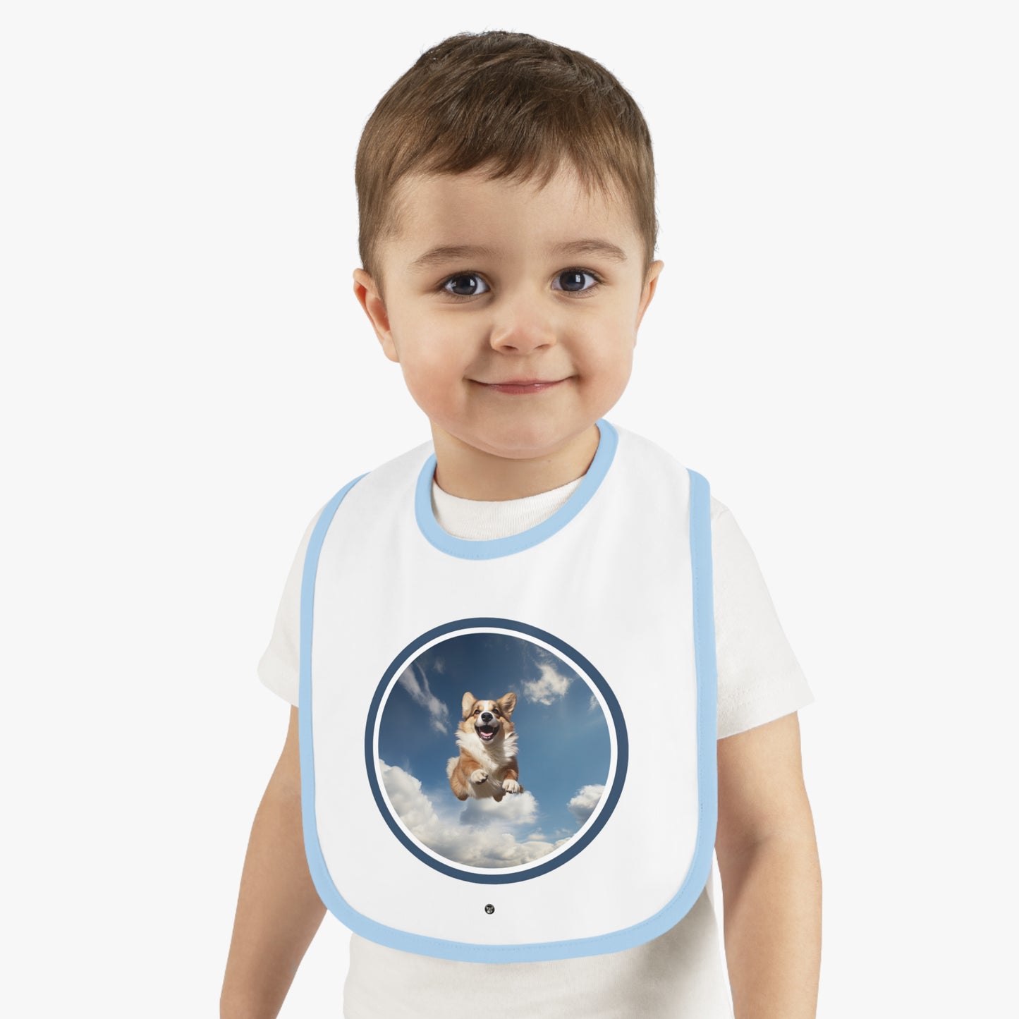 Flying Corgi - Baby Bib