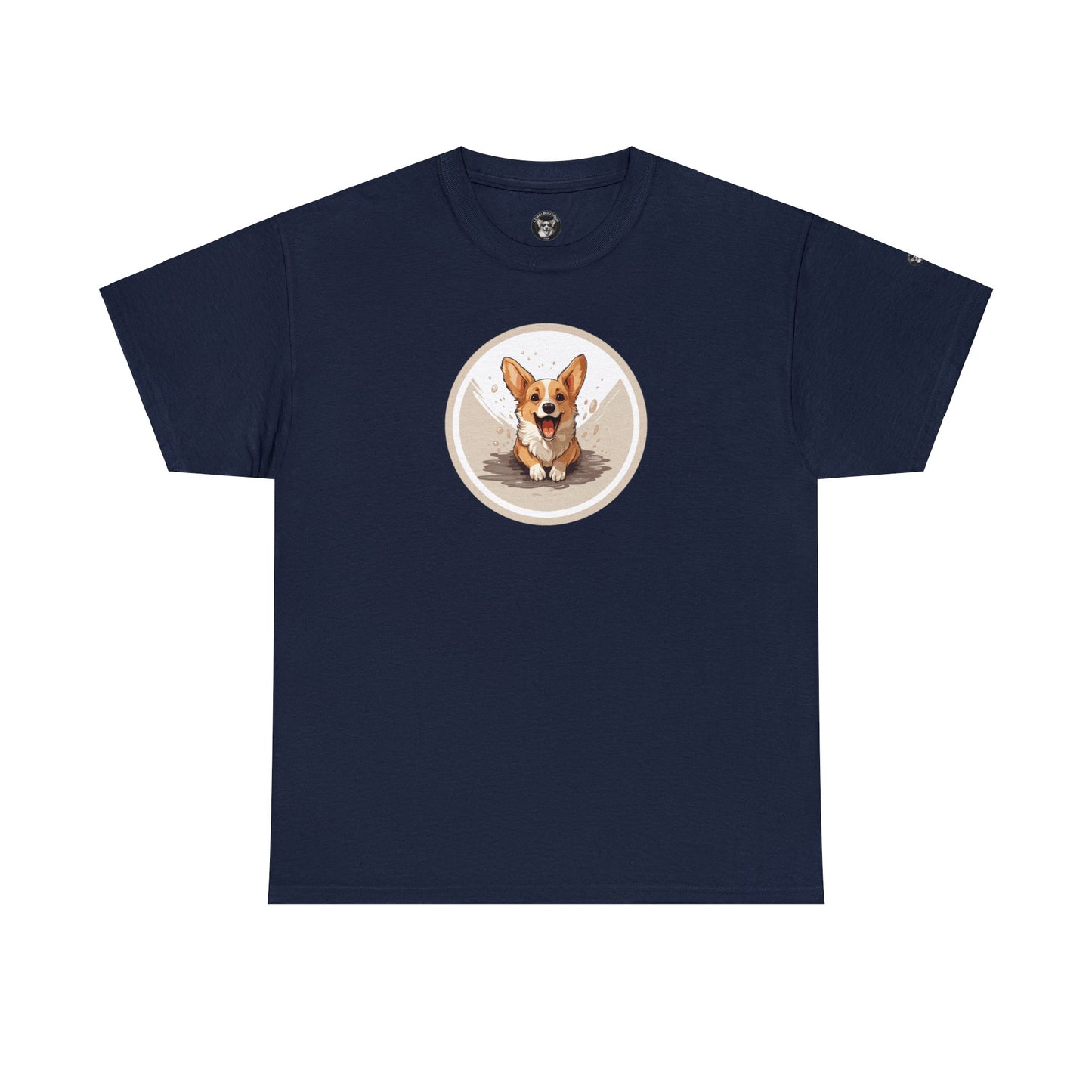 Corgi Cuteness - Unisex Heavy Cotton Tee