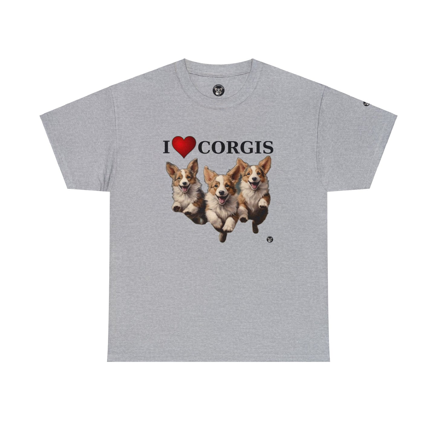 I Heart Corgis - Unisex Heavy Cotton Tee