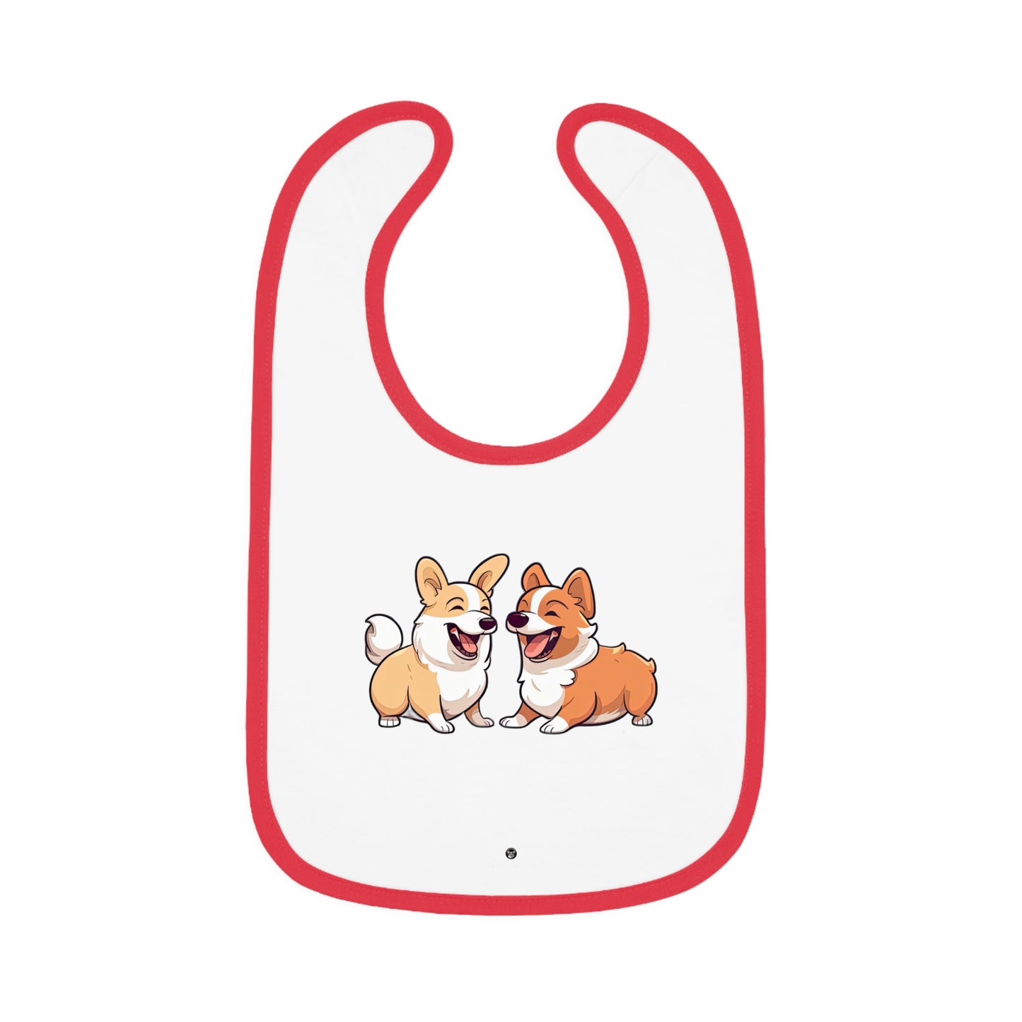 Corgi Couple - Baby Bib
