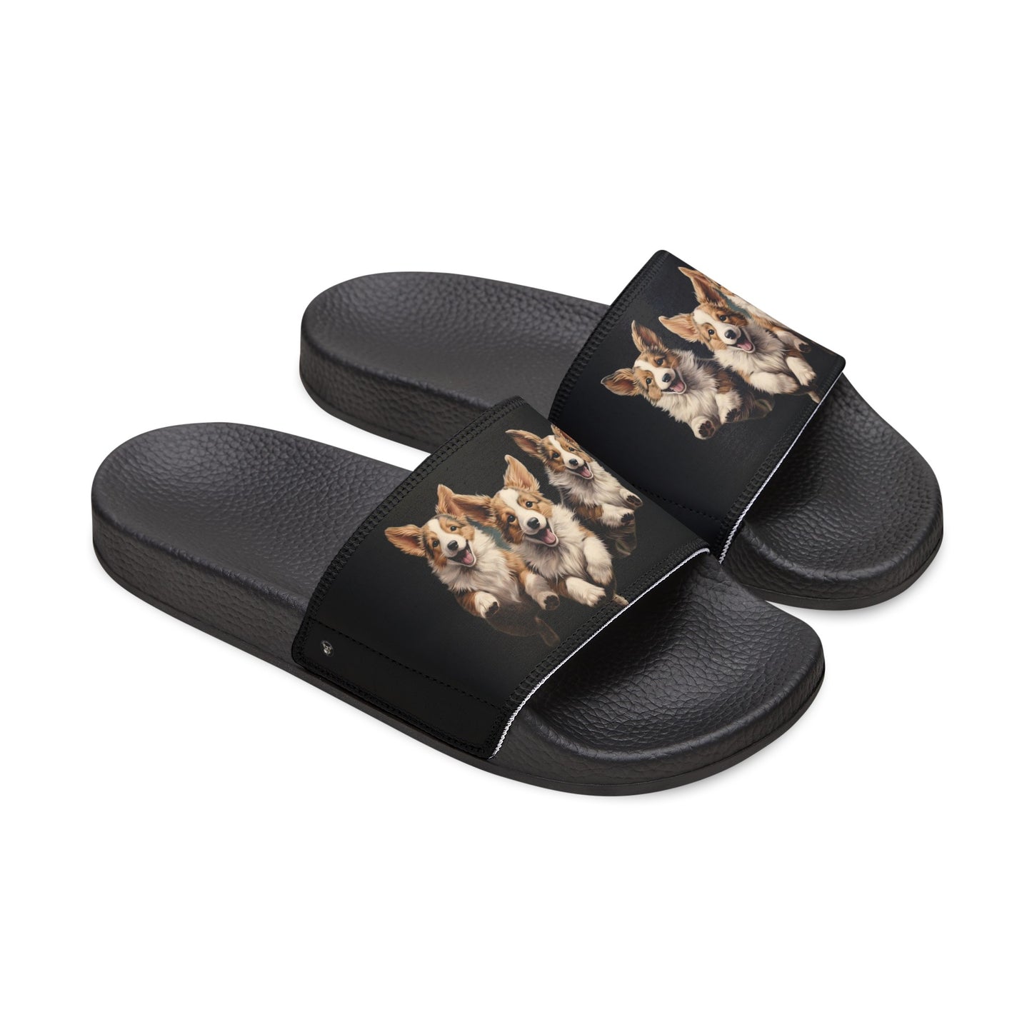Corgi Enthusiasm - Women's Slide Sandals