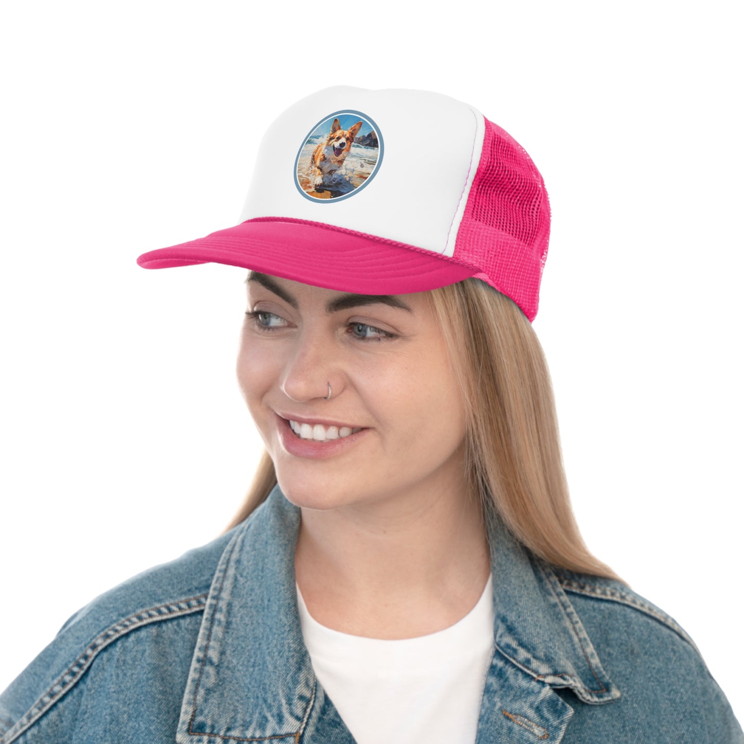 Coastal Corgi - Trucker Cap