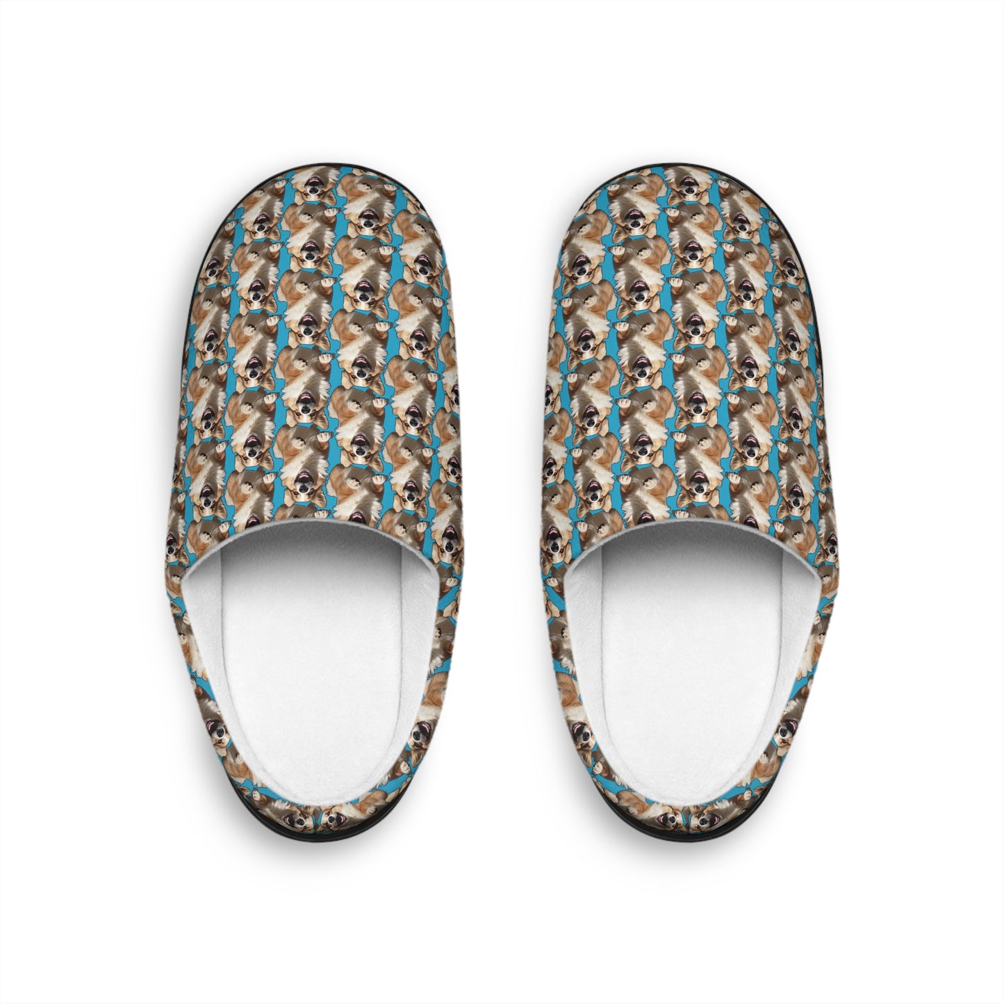 Super Corgi Mosaic - Men's Slippers