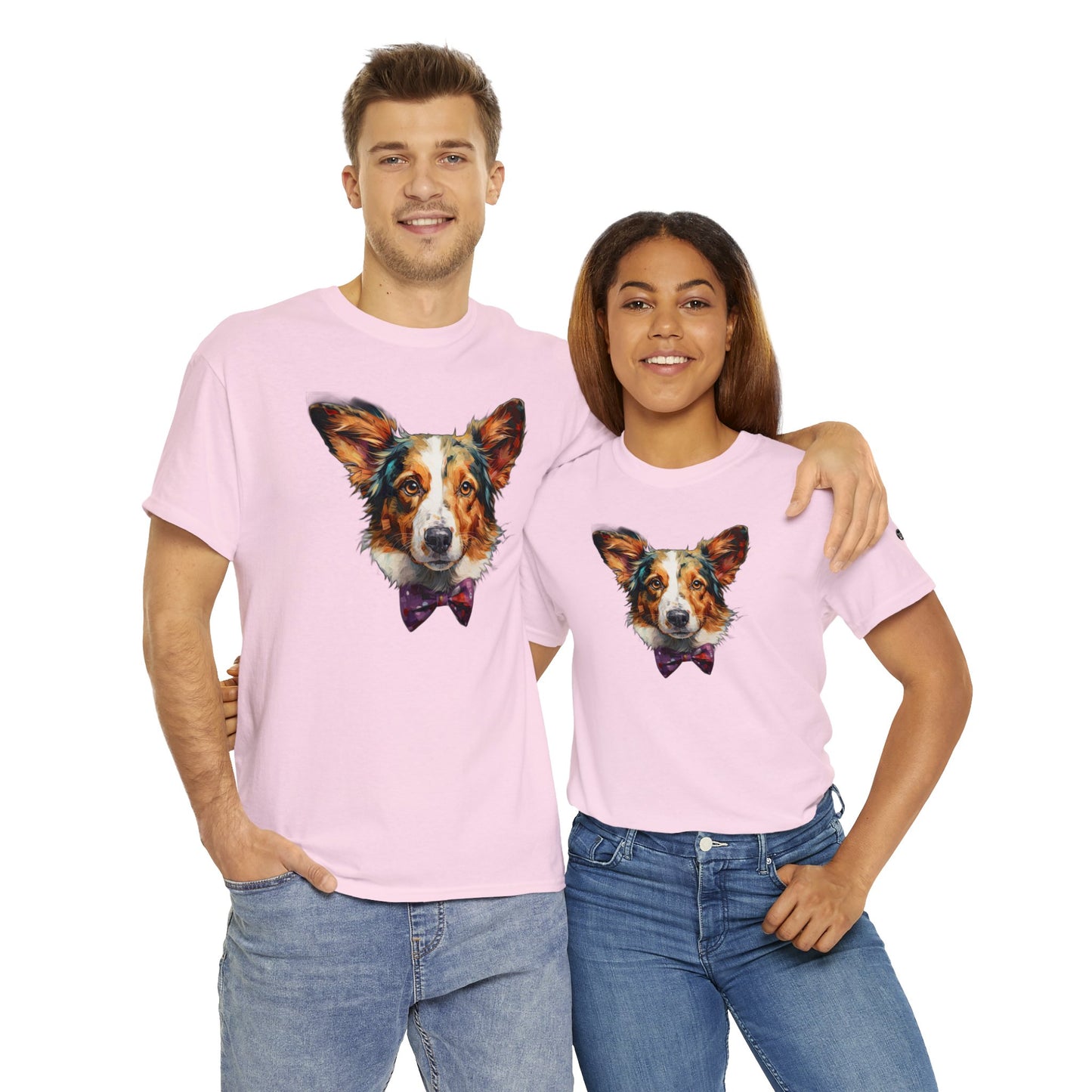 Formal Corgi - Unisex Heavy Cotton Tee