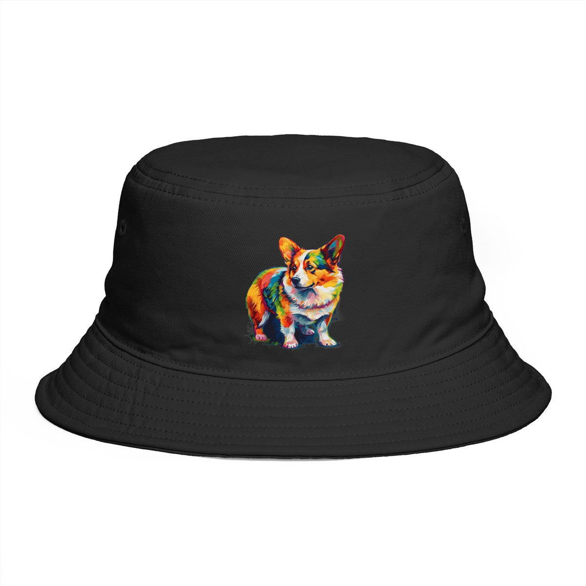 Scouter Corgi Watercolor Bucket Hat
