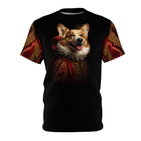 T-shirt gras Corgi Renaissance