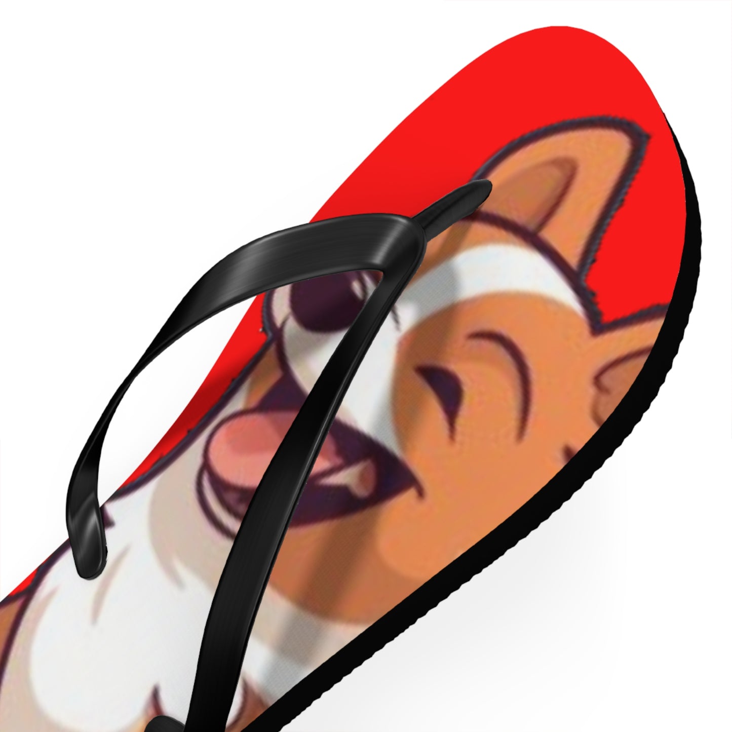 Best Mates Smiling Corgis Unisex Flip Flops — Cool Corgi Themed Sandals for the Beach, Pool, or Anywhere