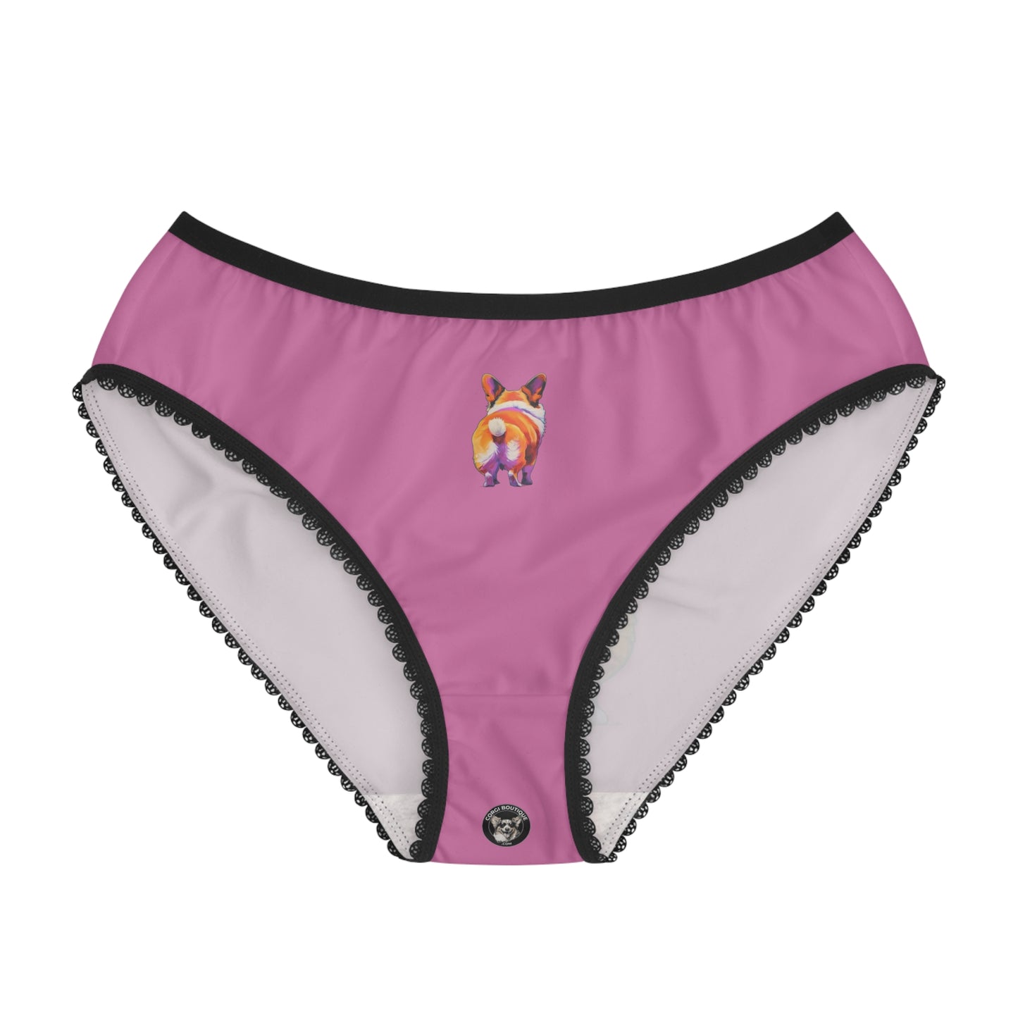 Corgi Butt Panties in Pink