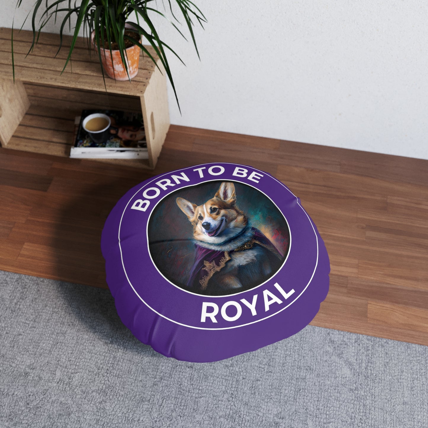 Born To Be Royal - Floor Pillow