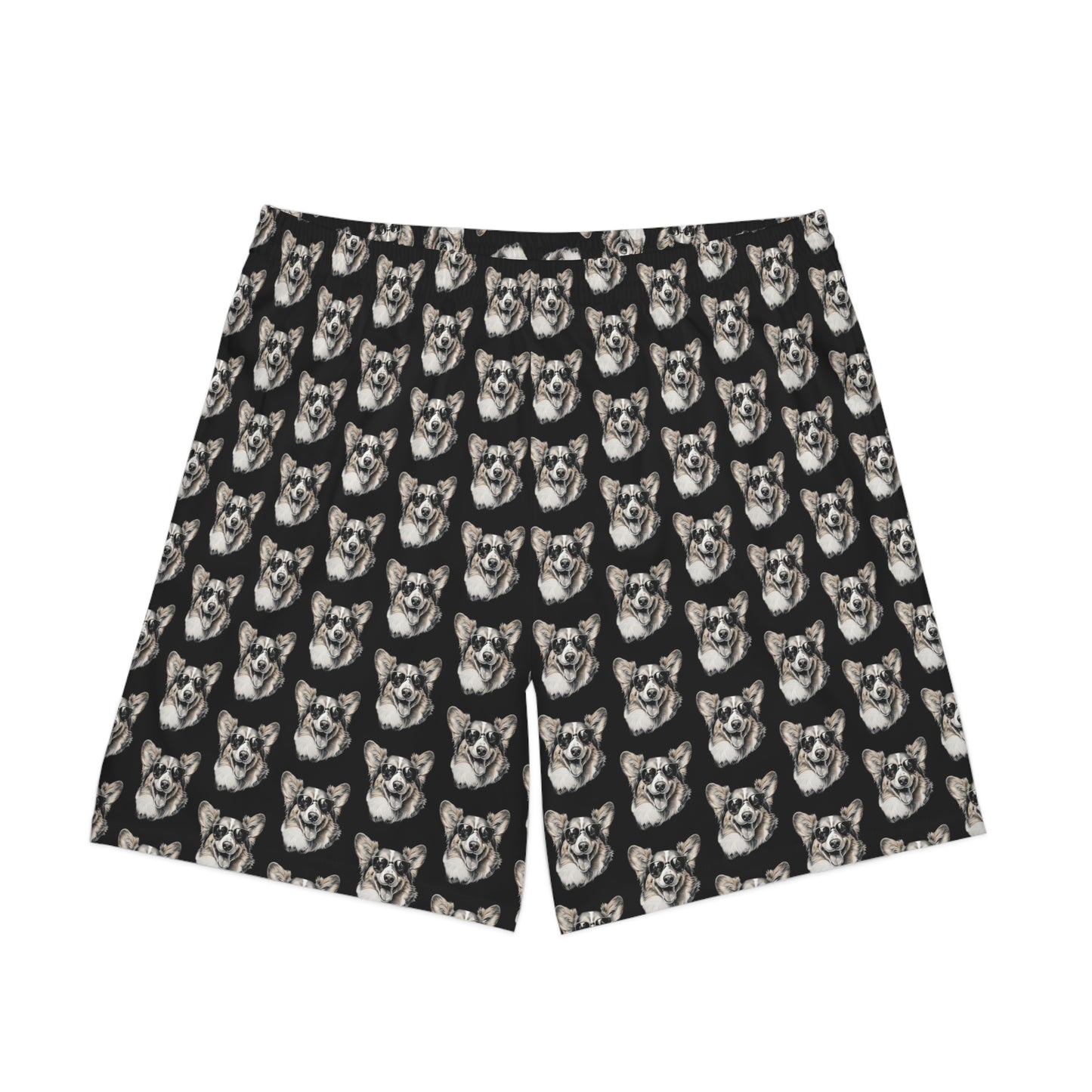 Corgi Cool Mosaic - Board Shorts