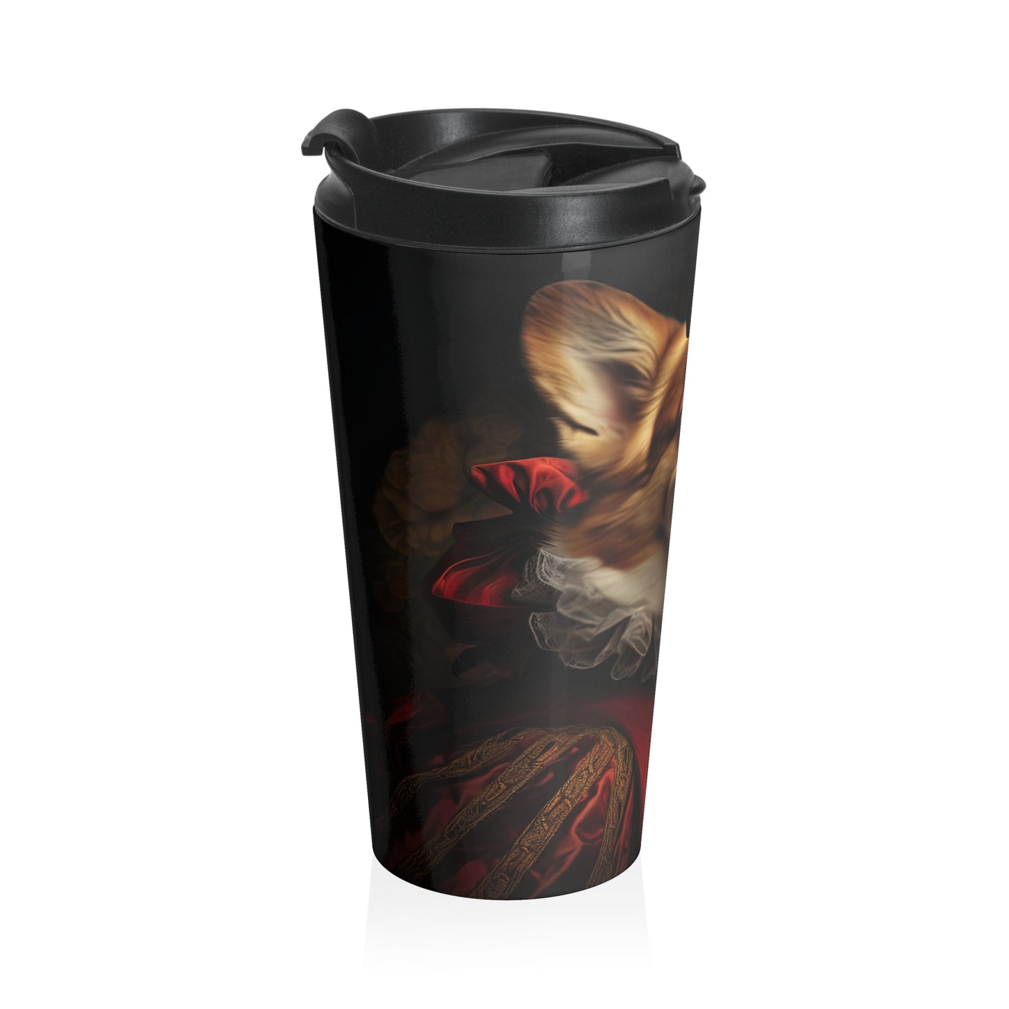 Renaissance Corgi - Travel Mug