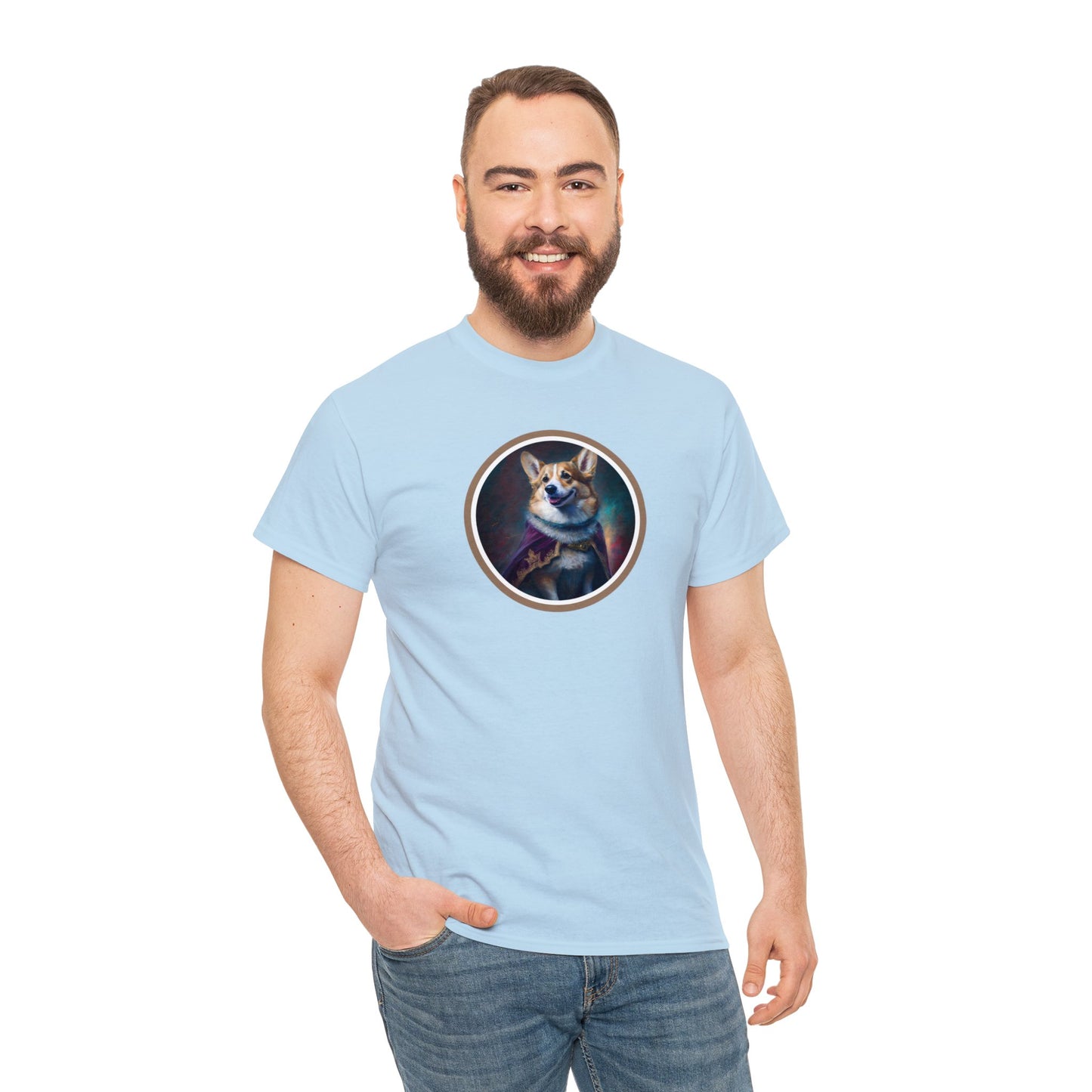 Corgi Royalty - Unisex Heavy Cotton Tee