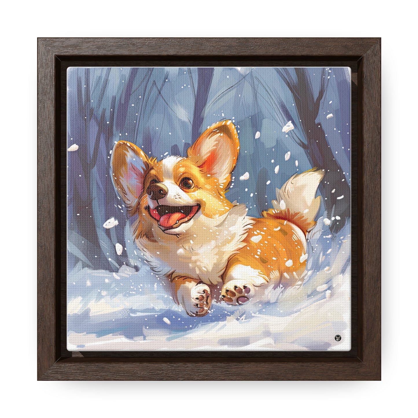 Winter Fun - Framed on Canvas