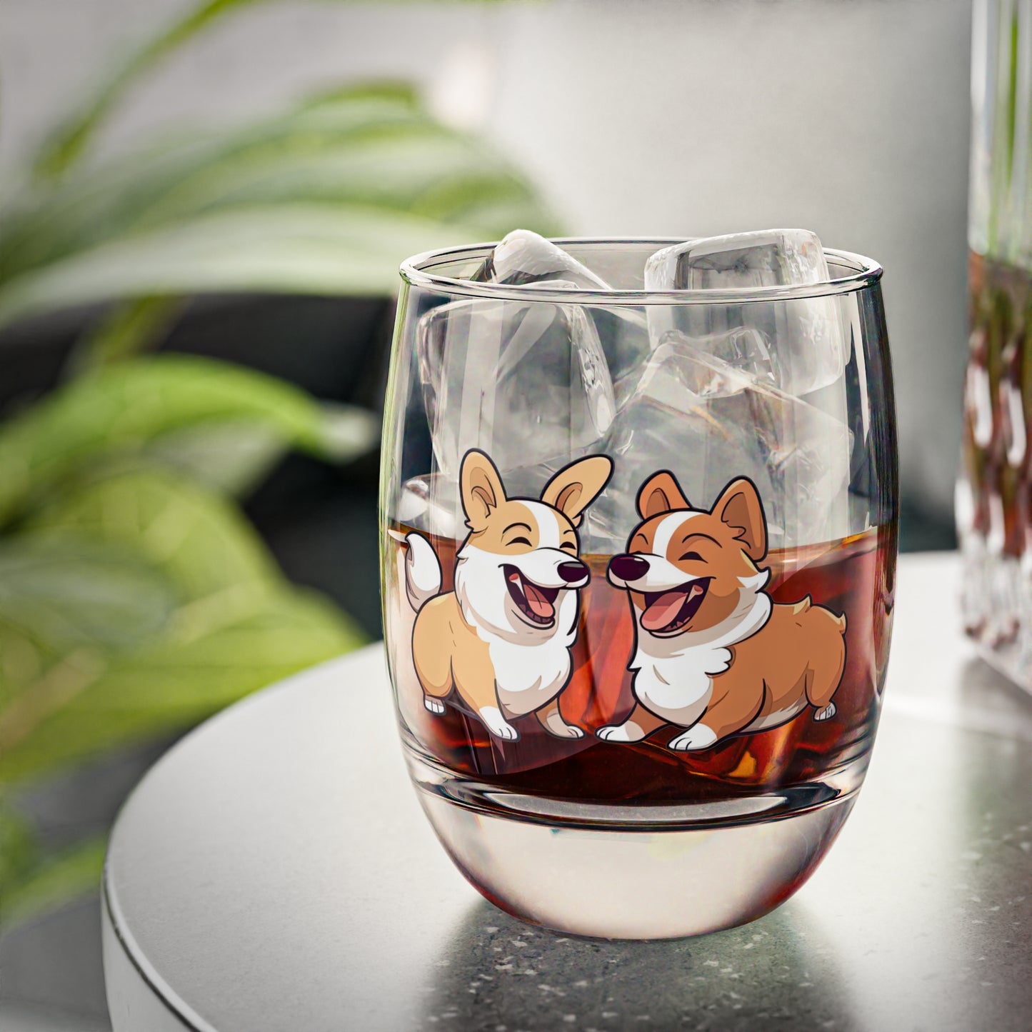 Corgi Couple - Whiskey/Juice Glass