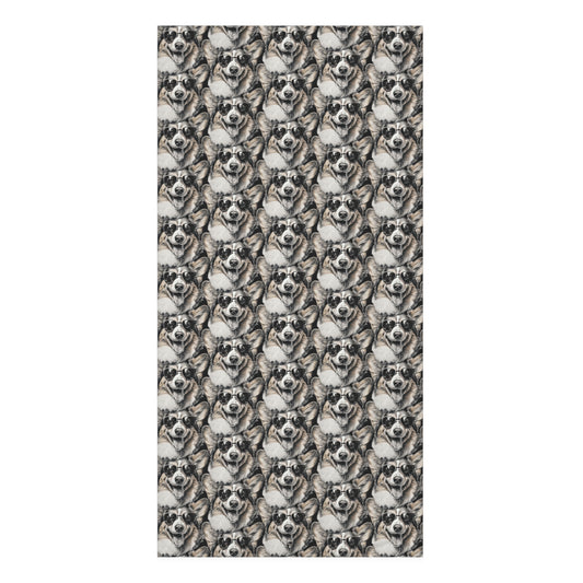 Corgi Cool Mosaic - Bath Towel