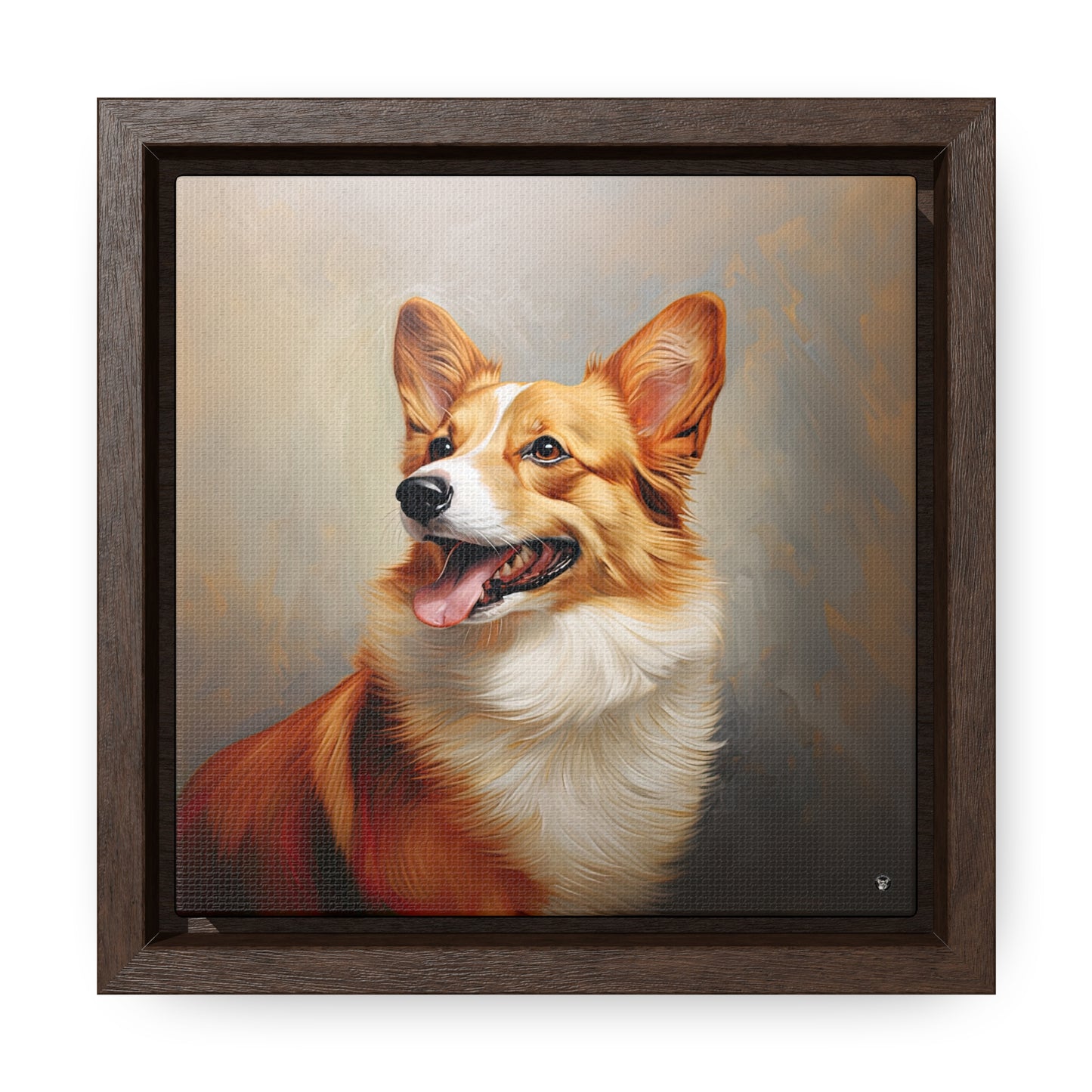 Pembroke Portrait - Framed on Canvas