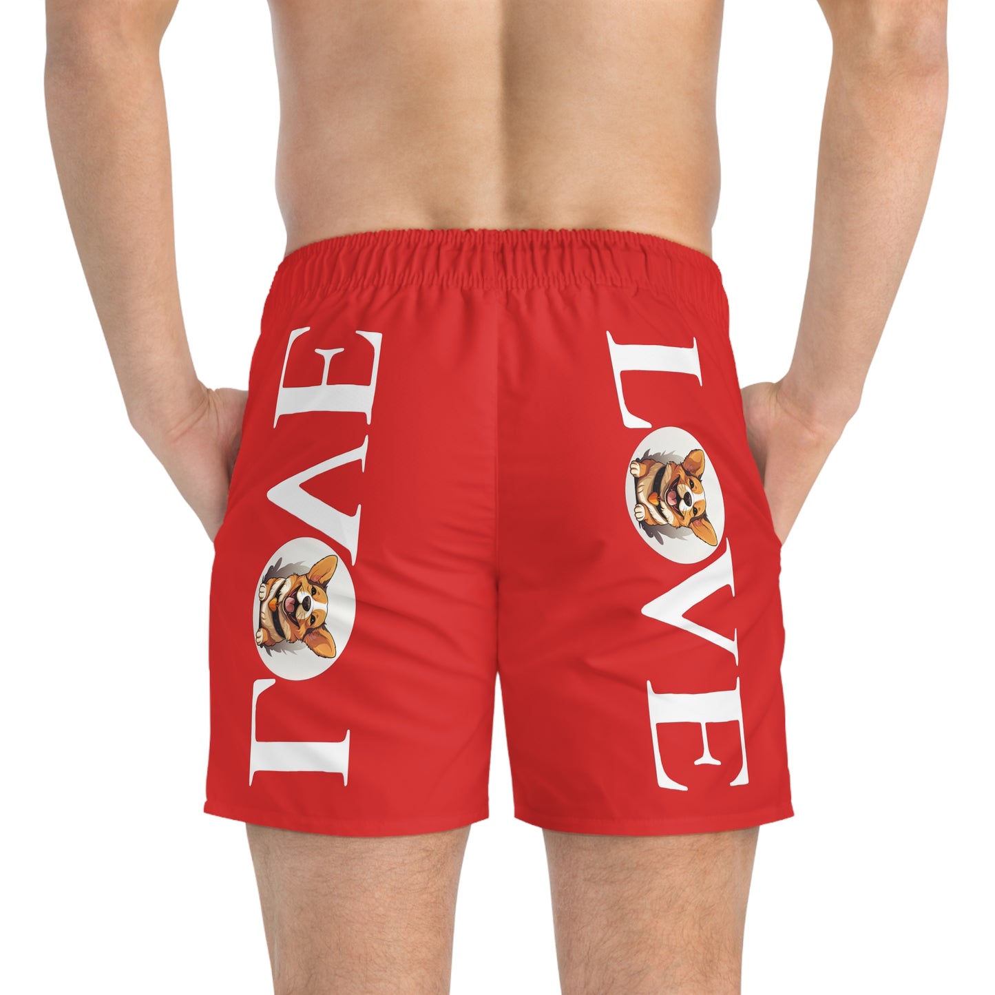 Love More Swim Trunks