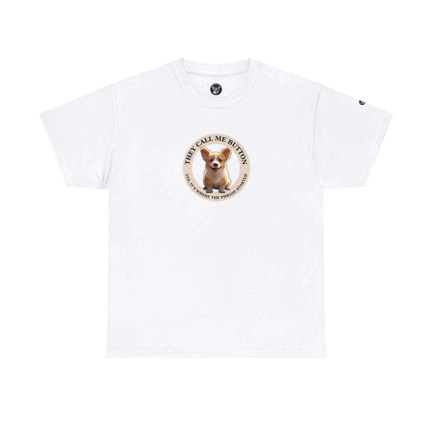 Cute as a Button - Unisex Heavy Cotton Tee