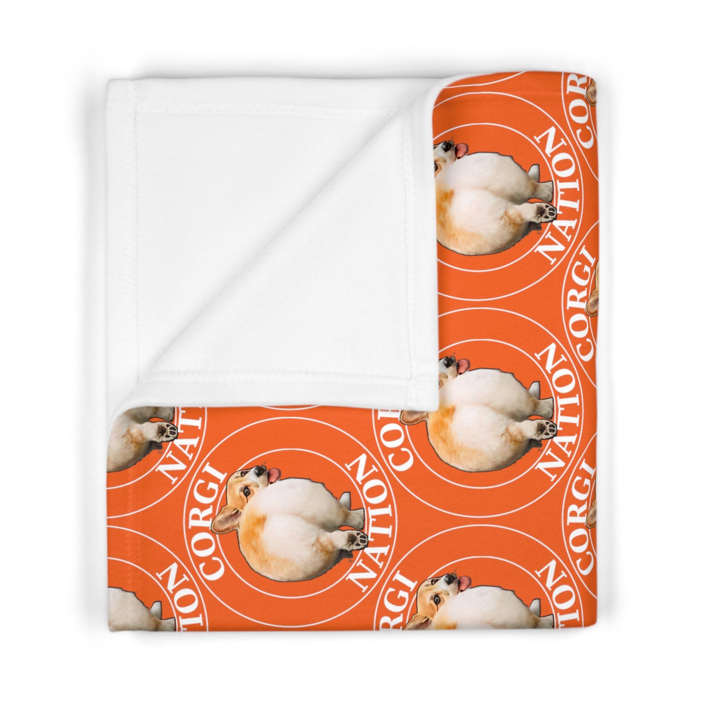 Corgi Nation Mosaic - Baby Blanket