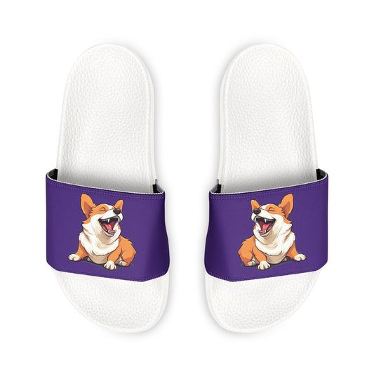 Comical Corgi - Women's Slide Sandals