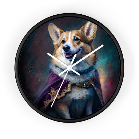 Corgi Royalty - Wall Clock