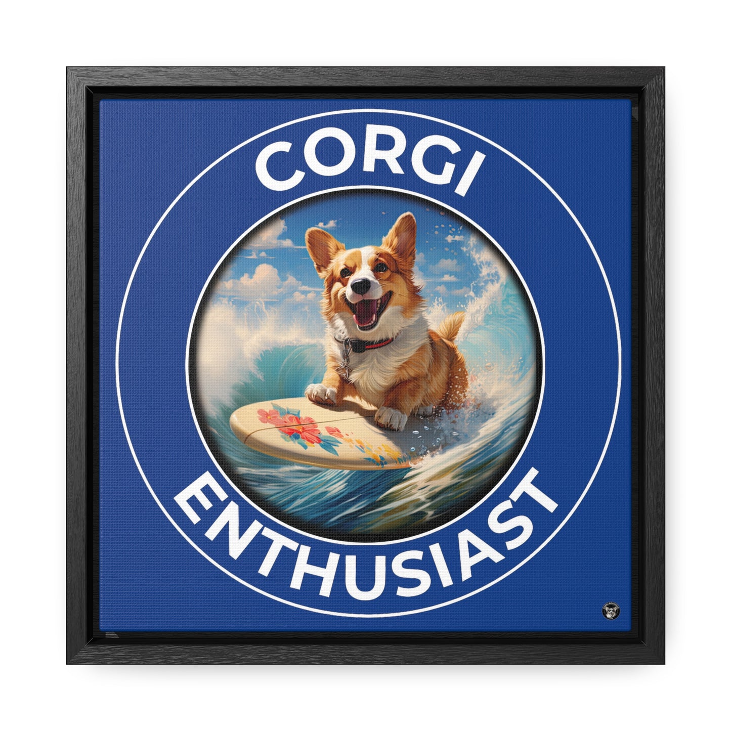 The Enthusiast - Framed on Canvas