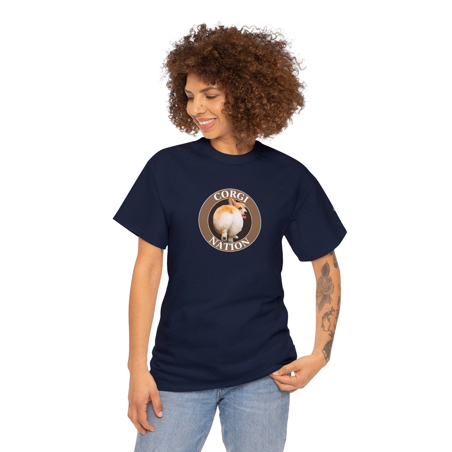 Corgi Nation - Unisex Heavy Cotton Tee