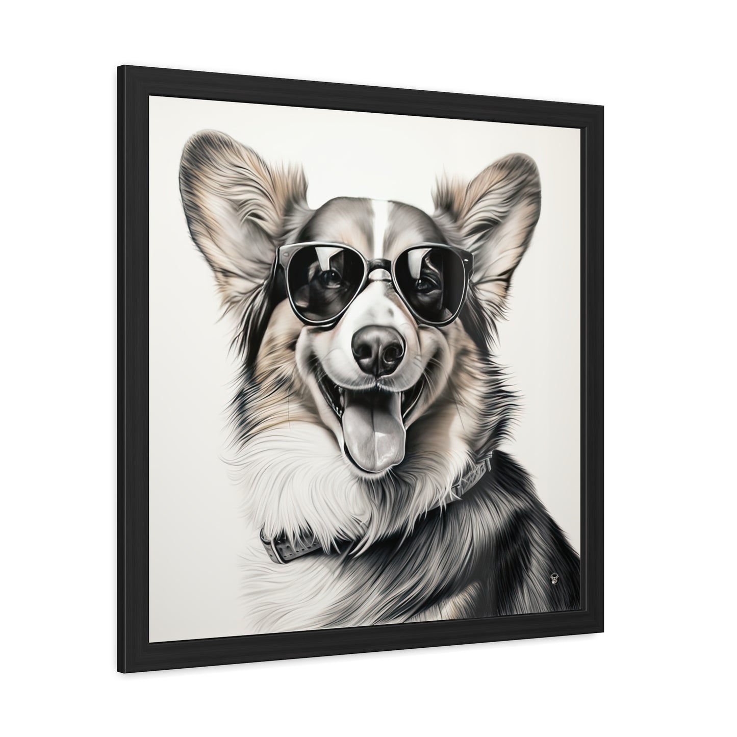 Corgi Cool - Framed Print