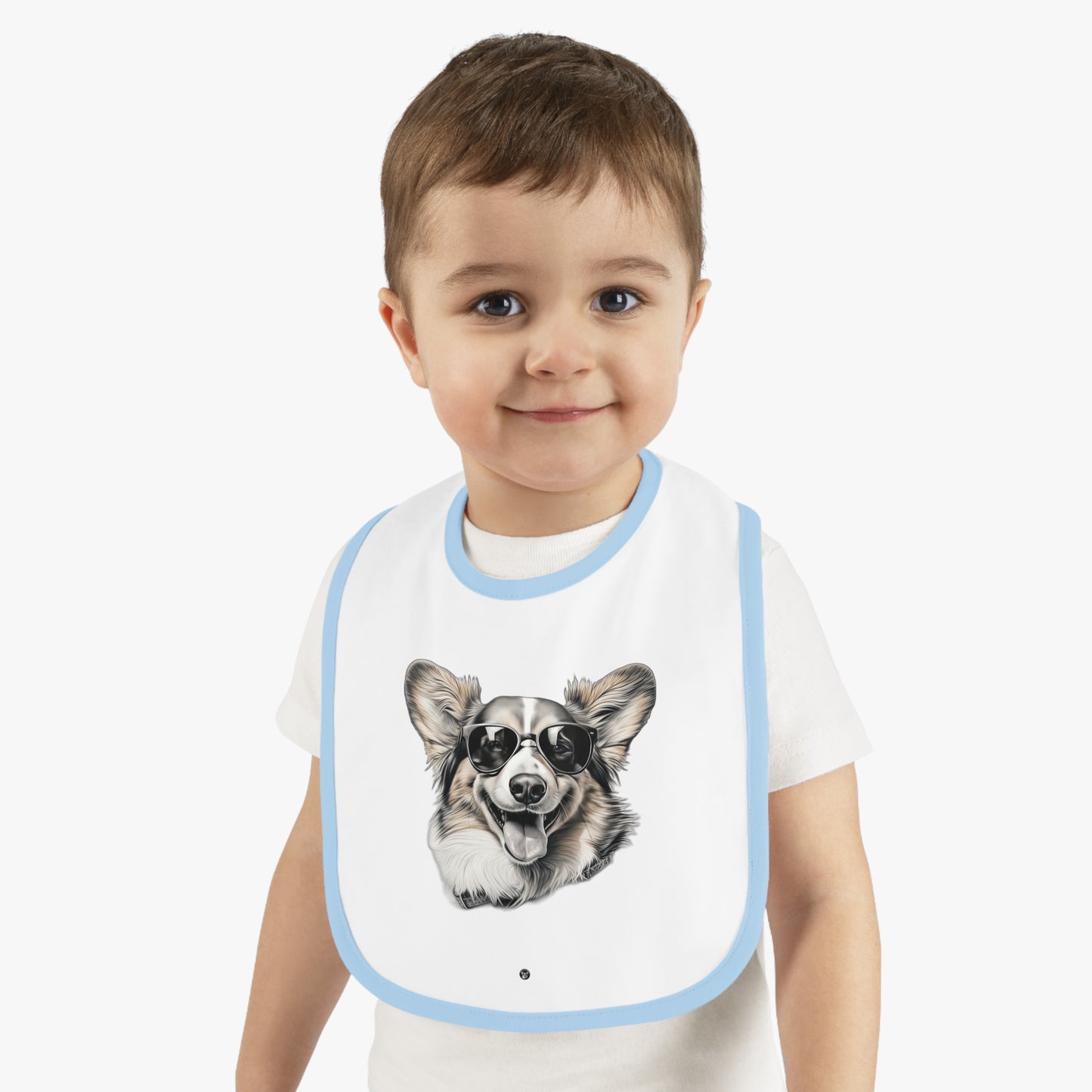 Corgi Cool - Baby Bib