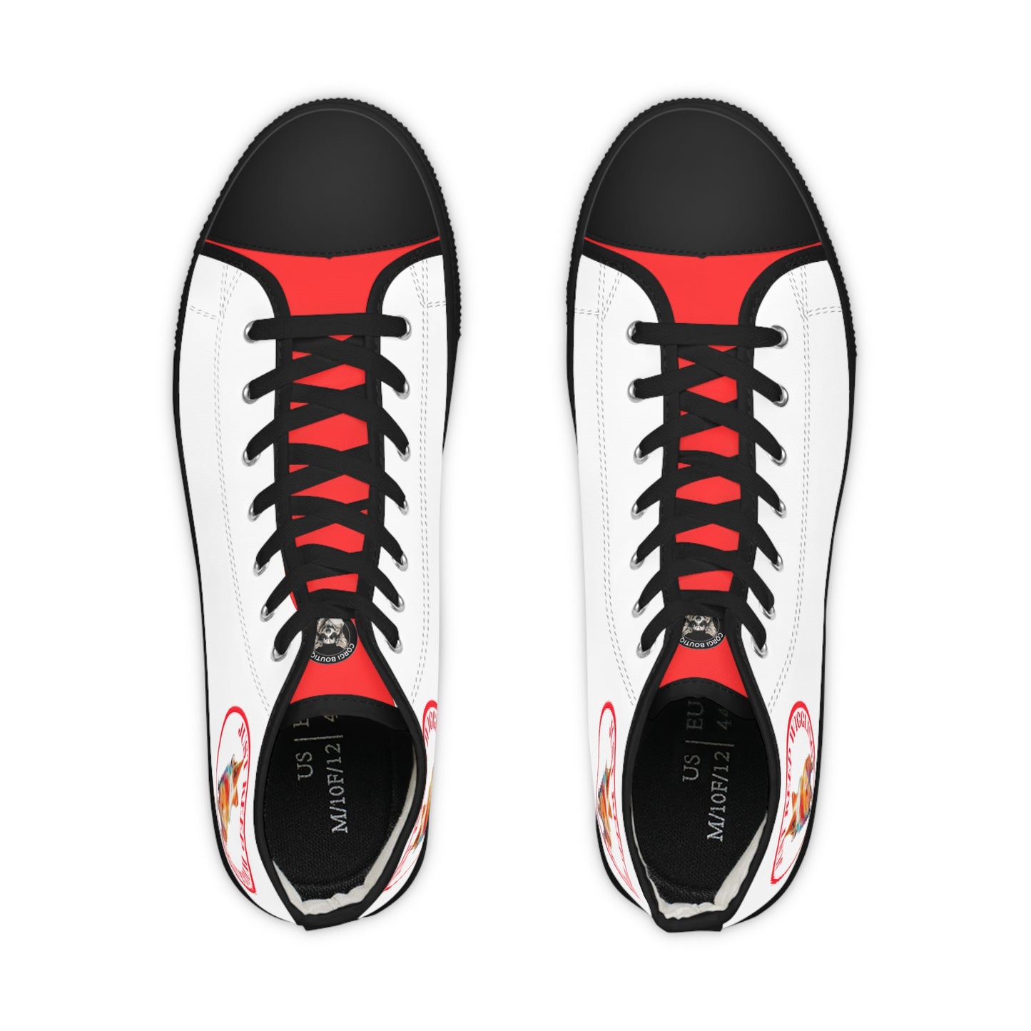 Just Keep Wiggling - Men's High Top Sneakers
