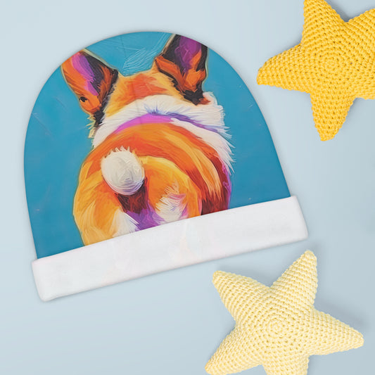 Corgi Butt Baby Beanie