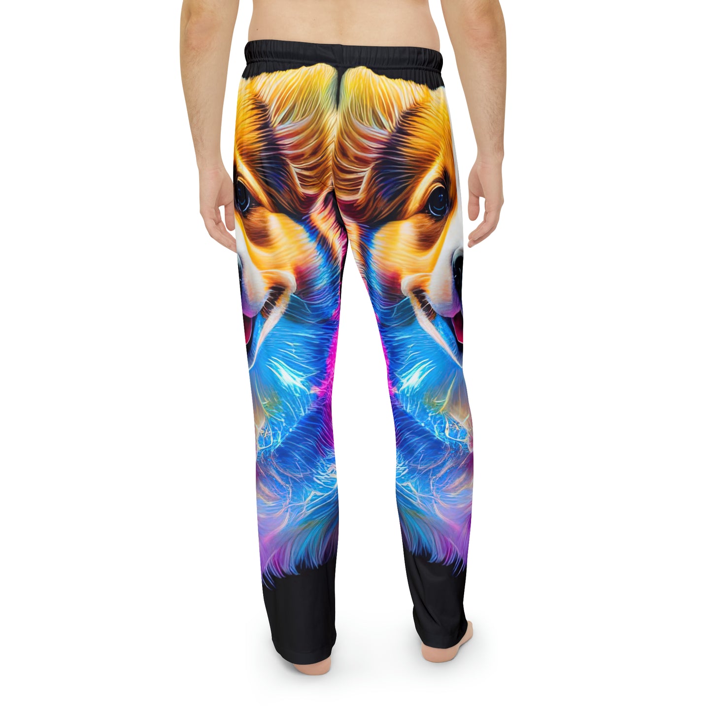 Colorful Corgi - Men's Pajama Pants